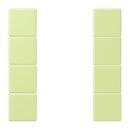Jung LC504TSA222 Tastensatz 4-fach F50 LC32053...