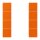 Jung LC504TSA224 Tastensatz 4-fach F50 LC32080 (Thermoplast lackiert) Orange Les Couleurs® Le Corbusier