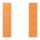 Jung LC504TSA225 Tastensatz 4-fach F50 LC32081 (Thermoplast lackiert) Orange Clair Les Couleurs® Le Corbusier