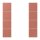 Jung LC504TSA236 Tastensatz 4-fach F50 LC32121 (Thermoplast lackiert) Terre Sienne Brique Les Couleurs® Le Corbusier