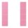 Jung LC504TSA246 Tastensatz 4-fach F50 LC4320C (Thermoplast lackiert) Rose Vif Les Couleurs® Le Corbusier