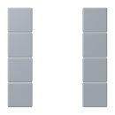 Jung LC504TSA257 Tastensatz 4-fach F50 LC4320O...