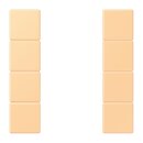 Jung LC504TSA258 Tastensatz 4-fach F50 LC4320P...