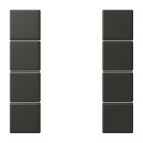 Jung LC504TSA259 Tastensatz 4-fach F50 LC4320R...