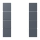 Jung LC504TSA262 Tastensatz 4-fach F50 LC4320U...