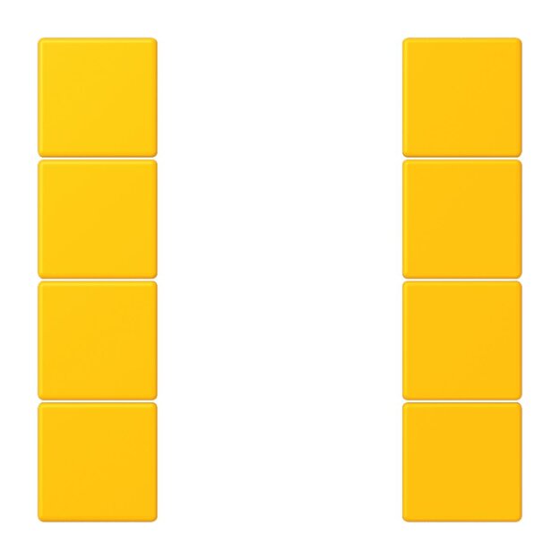 Jung LC504TSA263 Tastensatz 4-fach F50 LC4320W (Thermoplast lackiert) Le Jaune Vif Les Couleurs® Le Corbusier