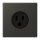 Jung LC521-15259 Steckdose US-Norm NEMA 15 A LC4320R (Thermoplast lackiert) Ombre Naturelle 59 Les Couleurs® Le Corbusier