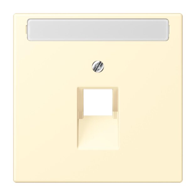 Jung LC969-1NAUA201 Abdeckung für IAE/UAE-Anschlussdosen 1 x 8-polig LC320 (Thermoplast lackiert) Blanc Les Couleurs® Le Corbusier