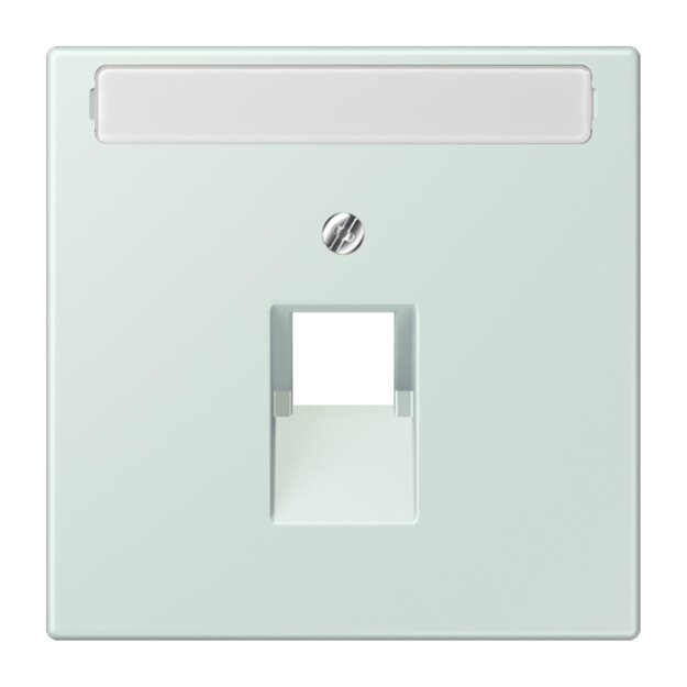 Jung LC969-1NAUA215 Abdeckung für IAE/UAE-Anschlussdosen 1 x 8-polig LC320 (Thermoplast lackiert) Céruléen Pale Les Couleurs® Le Corbusier