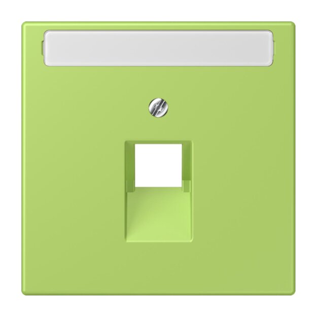 Jung LC969-1NAUA221 Abdeckung für IAE/UAE-Anschlussdosen 1 x 8-polig LC320 (Thermoplast lackiert) Vert Clair Les Couleurs® Le Corbusier