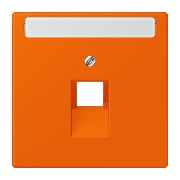 Jung LC969-1NAUA224 Abdeckung für IAE/UAE-Anschlussdosen 1 x 8-polig LC320 (Thermoplast lackiert) Orange Les Couleurs® Le Corbusier