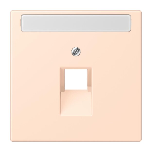 Jung LC969-1NAUA228 Abdeckung für IAE/UAE-Anschlussdosen 1 x 8-polig LC320 (Thermoplast lackiert) Rose Pâle Les Couleurs® Le Corbusier