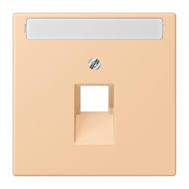 Jung LC969-1NAUA237 Abdeckung für IAE/UAE-Anschlussdosen 1 x 8-polig LC321 (Thermoplast lackiert) Terre Sienne Claire 31 Les Couleurs® Le Corbusier