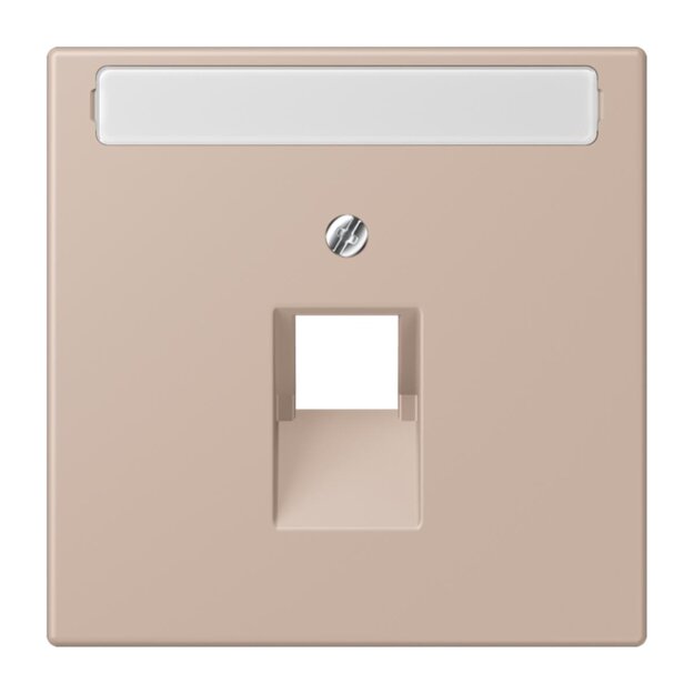 Jung LC969-1NAUA240 Abdeckung für IAE/UAE-Anschlussdosen 1 x 8-polig LC321 (Thermoplast lackiert) Ombre Brûlée Claire Les Couleurs® Le Corbusier