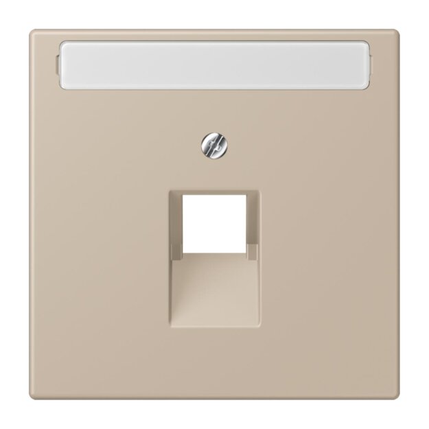 Jung LC969-1NAUA243 Abdeckung für IAE/UAE-Anschlussdosen 1 x 8-polig LC321 (Thermoplast lackiert) Ombre Naturelle Claire Les Couleurs® Le Corbusier