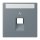 Jung LC969-1NAUA251 Abdeckung für IAE/UAE-Anschlussdosen 1 x 8-polig LC432 (Thermoplast lackiert) Gris 59 Les Couleurs® Le Corbusier