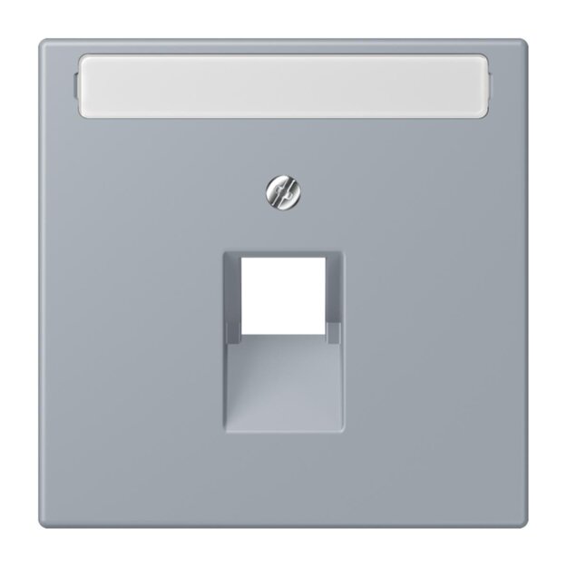Jung LC969-1NAUA257 Abdeckung für IAE/UAE-Anschlussdosen 1 x 8-polig LC432 (Thermoplast lackiert) Gris Clair 59 Les Couleurs® Le Corbusier