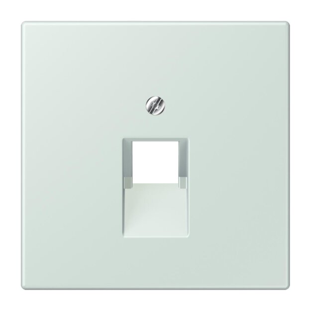 Jung LC969-1UA215 Abdeckung für IAE/UAE-Anschlussdosen 1 x 8-polig LC320 (Thermoplast lackiert) Céruléen Pale Les Couleurs® Le Corbusier