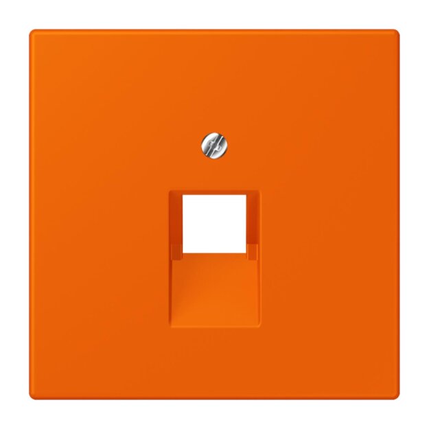 Jung LC969-1UA224 Abdeckung für IAE/UAE-Anschlussdosen 1 x 8-polig LC320 (Thermoplast lackiert) Orange Les Couleurs® Le Corbusier