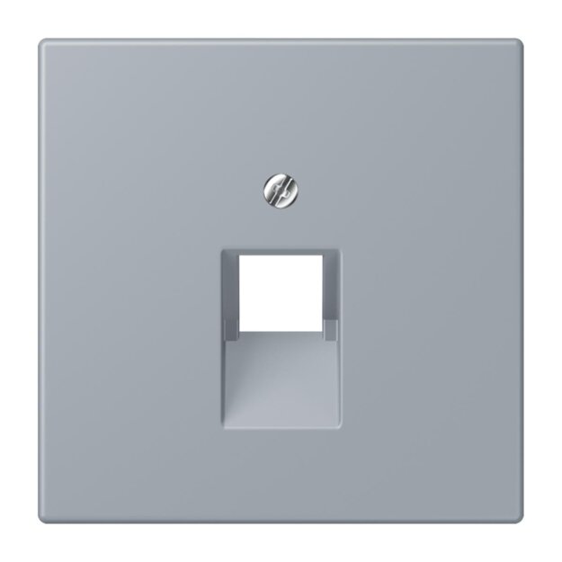Jung LC969-1UA257 Abdeckung für IAE/UAE-Anschlussdosen 1 x 8-polig LC432 (Thermoplast lackiert) Gris Clair 59 Les Couleurs® Le Corbusier