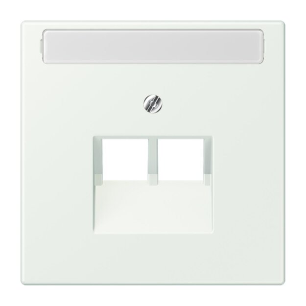 Jung LC969-2NAUA210 Abdeckung für IAE/UAE-Anschlussdosen 1 x 8-polig LC320 (Thermoplast lackiert) Outremer Gris Les Couleurs® Le Corbusier