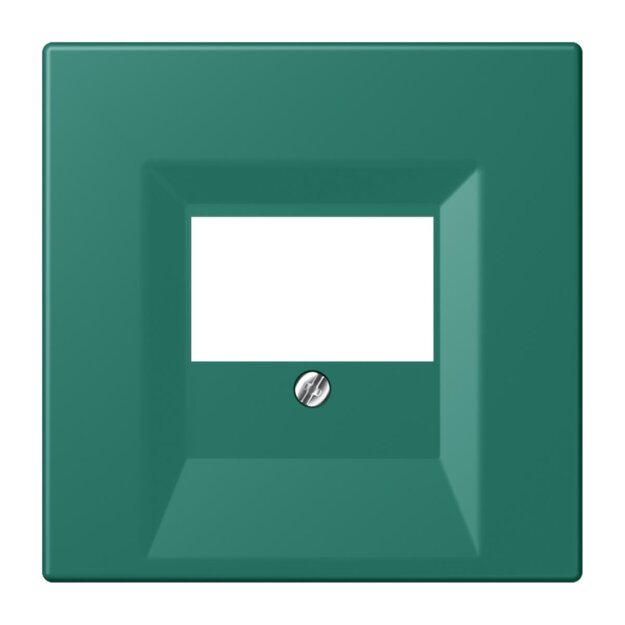 Jung LC969T216 Abdeckung für TAE-Anschlussdosen LC32040 (Thermoplast lackiert) Vert Anglais Les Couleurs® Le Corbusier