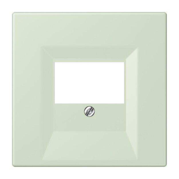 Jung LC969T218 Abdeckung für TAE-Anschlussdosen LC32042 (Thermoplast lackiert) Vert Anglâis Pale Les Couleurs® Le Corbusier