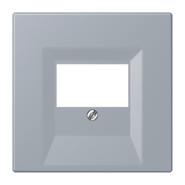 Jung LC969T257 Abdeckung für TAE-Anschlussdosen LC4320O (Thermoplast lackiert) Gris Clair 59 Les Couleurs® Le Corbusier