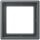 Jung LC981202 Rahmen 1-fach LC32010 (Duroplast lackiert) Gris Foncé 31 Les Couleurs® Le Corbusier