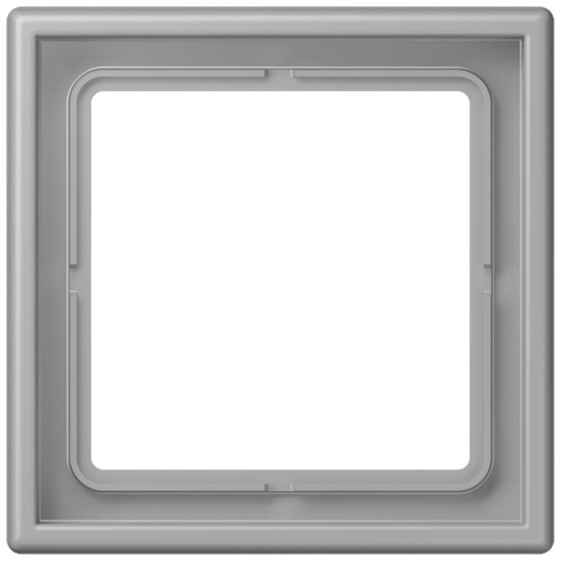 Jung LC981204 Rahmen 1-fach LC32012 (Duroplast lackiert) Gris Moyen Les Couleurs® Le Corbusier