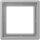 Jung LC981204 Rahmen 1-fach LC32012 (Duroplast lackiert) Gris Moyen Les Couleurs® Le Corbusier