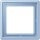 Jung LC981207 Rahmen 1-fach LC32021 (Duroplast lackiert) Outremer Moyen Les Couleurs® Le Corbusier