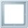 Jung LC981208 Rahmen 1-fach LC32022 (Duroplast lackiert) Outremerclair Les Couleurs® Le Corbusier