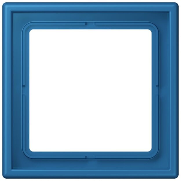 Jung LC981211 Rahmen 1-fach LC32030 (Duroplast lackiert) Bleu Céruléen 31 Les Couleurs® Le Corbusier