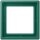 Jung LC981216 Rahmen 1-fach LC32040 (Duroplast lackiert) Vert Anglais Les Couleurs® Le Corbusier