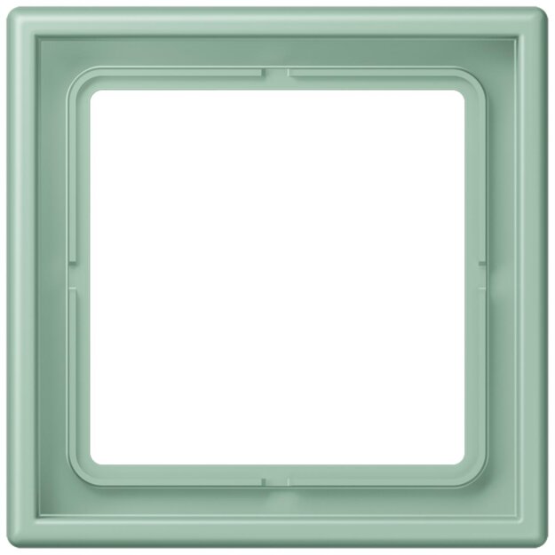 Jung LC981217 Rahmen 1-fach LC32041 (Duroplast lackiert) Vert Anglais Clair Les Couleurs® Le Corbusier