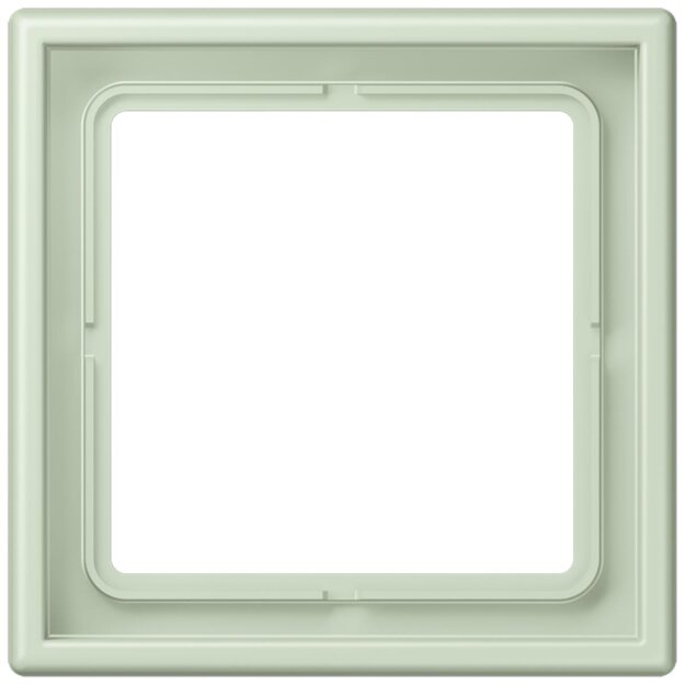 Jung LC981218 Rahmen 1-fach LC32042 (Duroplast lackiert) Vert Anglâis Pale Les Couleurs® Le Corbusier