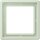 Jung LC981218 Rahmen 1-fach LC32042 (Duroplast lackiert) Vert Anglâis Pale Les Couleurs® Le Corbusier