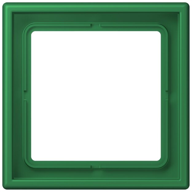 Jung LC981219 Rahmen 1-fach LC32050 (Duroplast lackiert) Vert Foncé Les Couleurs® Le Corbusier
