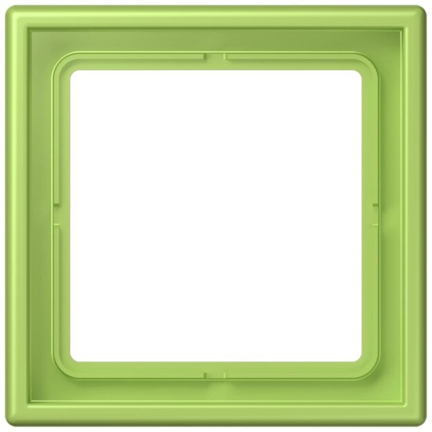 Jung LC981221 Rahmen 1-fach LC32052 (Duroplast lackiert) Vert Clair Les Couleurs® Le Corbusier