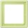 Jung LC981222 Rahmen 1-fach LC32053 (Duroplast lackiert) Vert Jaune Clair Les Couleurs® Le Corbusier