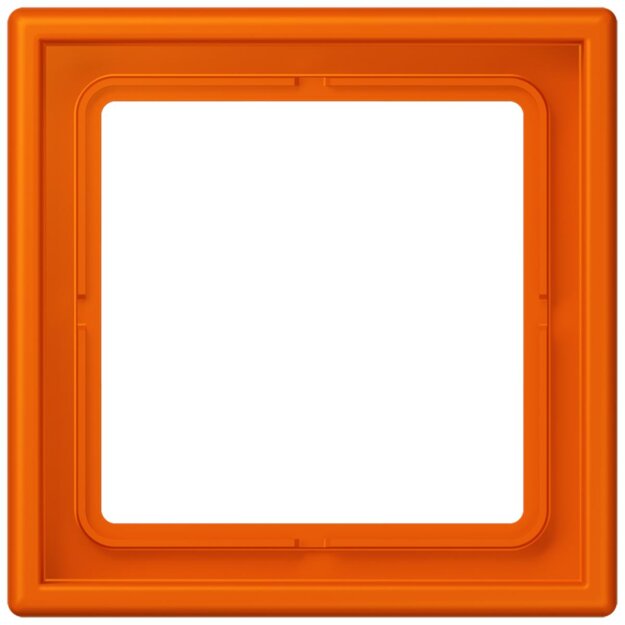 Jung LC981224 Rahmen 1-fach LC32080 (Duroplast lackiert) Orange Les Couleurs® Le Corbusier
