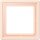 Jung LC981226 Rahmen 1-fach LC32082 (Duroplast lackiert) Orange Pâle Les Couleurs® Le Corbusier