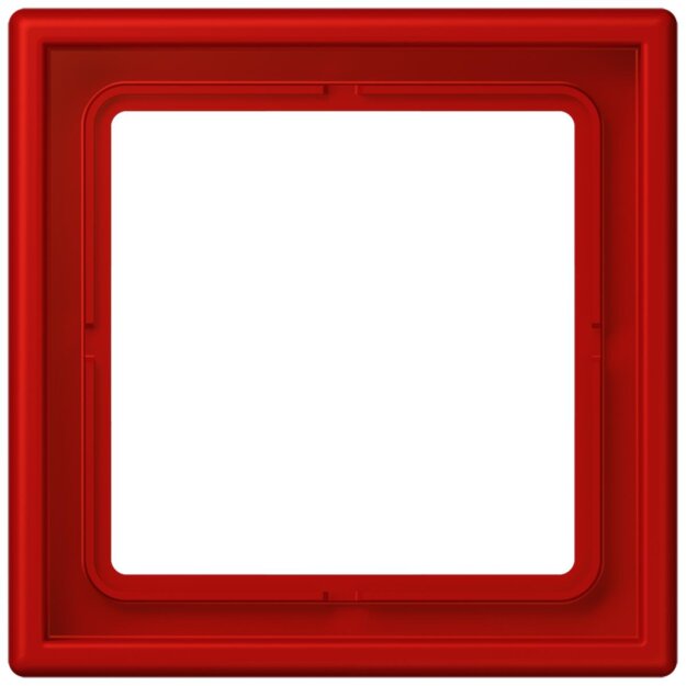 Jung LC981227 Rahmen 1-fach LC32090 (Duroplast lackiert) Rouge Vermillon 31 Les Couleurs® Le Corbusier