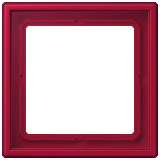 Jung LC981229 Rahmen 1-fach LC32100 (Duroplast lackiert) Rouge Carmin Les Couleurs® Le Corbusier