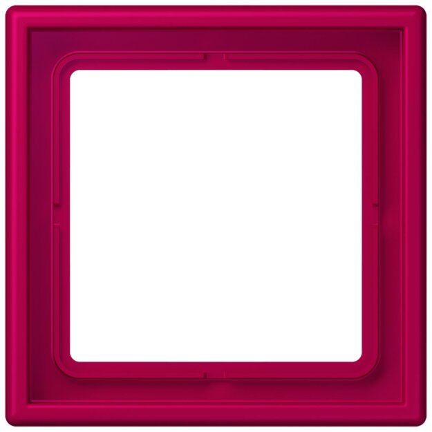 Jung LC981230 Rahmen 1-fach LC32101 (Duroplast lackiert) Rouge Rubia Les Couleurs® Le Corbusier
