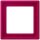 Jung LC981230 Rahmen 1-fach LC32101 (Duroplast lackiert) Rouge Rubia Les Couleurs® Le Corbusier