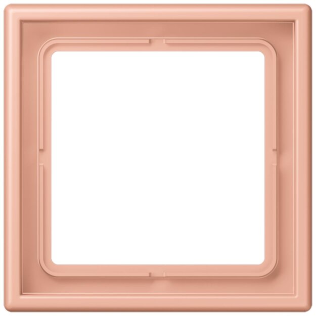 Jung LC981231 Rahmen 1-fach LC32102 (Duroplast lackiert) Rose Clair Les Couleurs® Le Corbusier