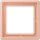 Jung LC981231 Rahmen 1-fach LC32102 (Duroplast lackiert) Rose Clair Les Couleurs® Le Corbusier