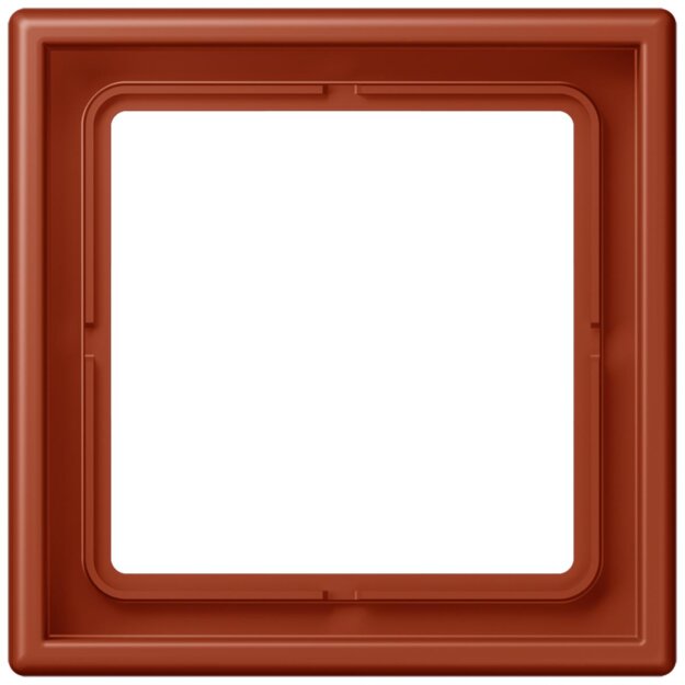 Jung LC981232 Rahmen 1-fach LC32110 (Duroplast lackiert) LOcre Rouge Les Couleurs® Le Corbusier